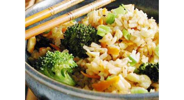 Broccoli Fried Rice Recipe In Urdu