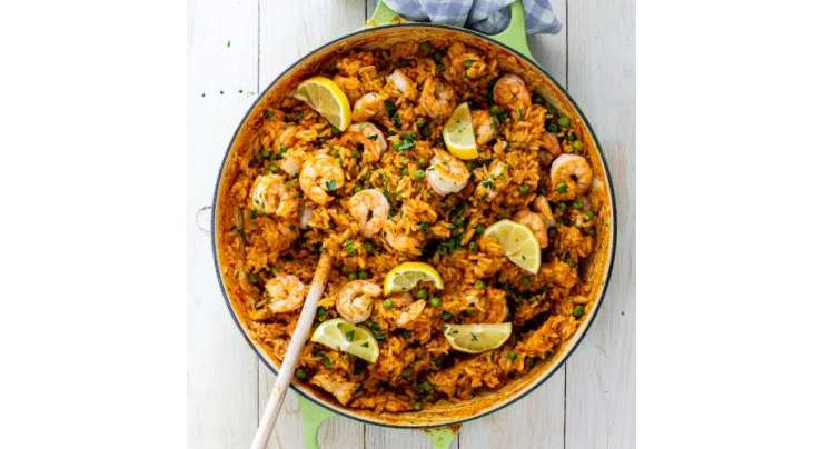 Shrimps Rice Recipe In Urdu