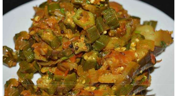 Ladyfingers Or Eggplant Ki Sabzi Recipe In Urdu