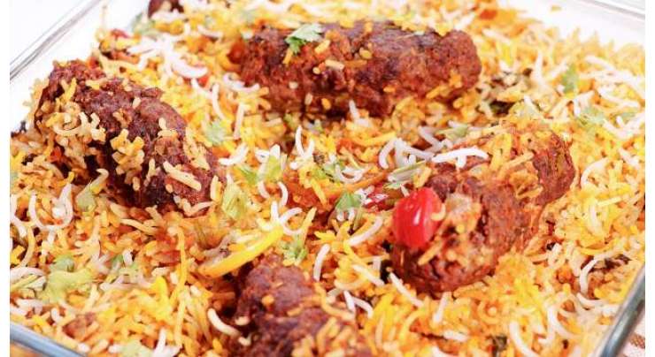 Reshmi Kabab Biryani Recipe In Urdu