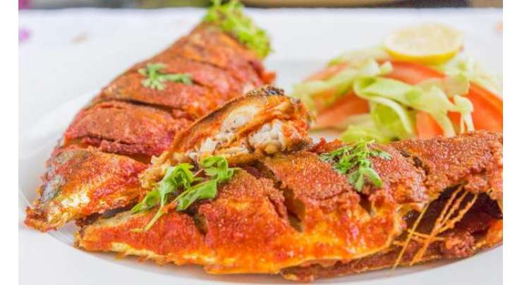 Kolkata Kari Fish With Crispy Vegetables Recipe In Urdu