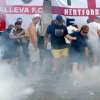 Clash between English and Russian Football Fans in Paris