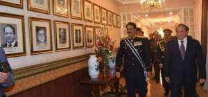 Farewell dinner in the honor of outgoing Army Chief Gen Raheel at Prime Minister House