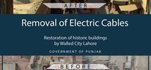 Renovated  Lahore walled city