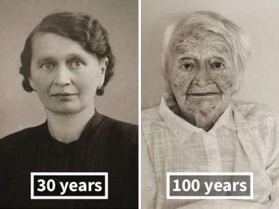 Then and Now Same People Photographed As Young and old age