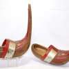 6- Wooden Bridal Shoes
نوویں صدی میں بیتھ میل وادی  کے دیہاتی افراد اپنی ہونے ..