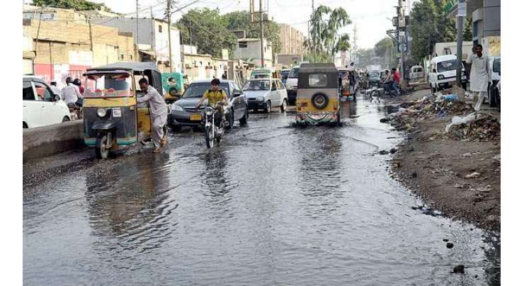 Karachi Sewerage Ka Nizaam Darham Barhaam