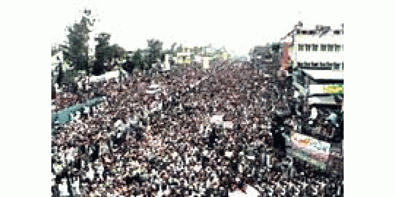Majlis amal ka hakomat k khilaf million march
