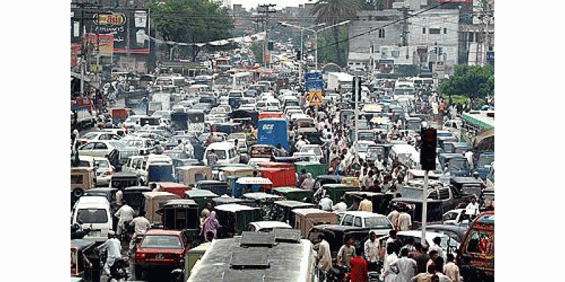 Lahore Traffic Jam Kahan Hai