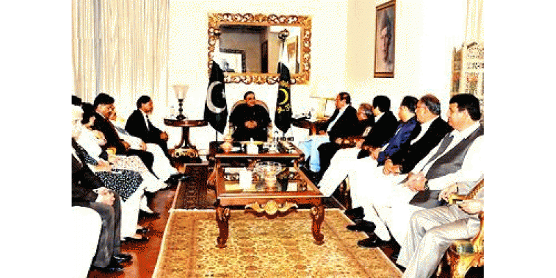 Chaudhry Brothers Zardari Mulaqat