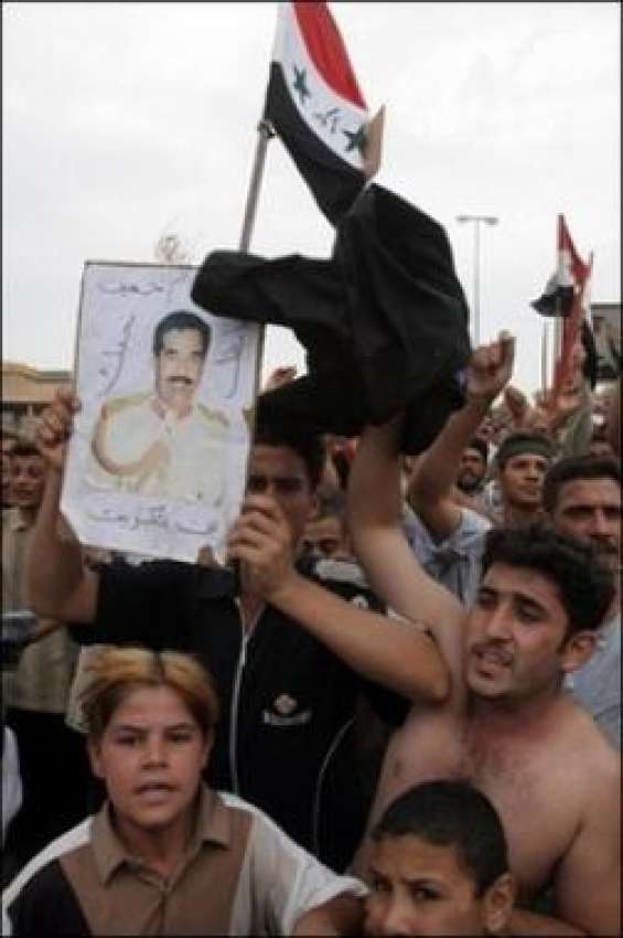 تکریت، سابق عراقی صدر صدام حسین کے آبائی شہر میں عوام انکے ..