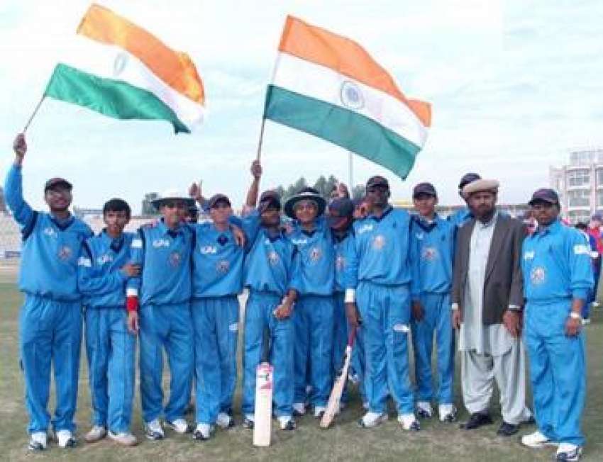 راولپنڈی، بھارتی بلائنڈ کرکٹ‌ٹیم ورلڈ کپ فائنل میں‌ پہنچنے ..