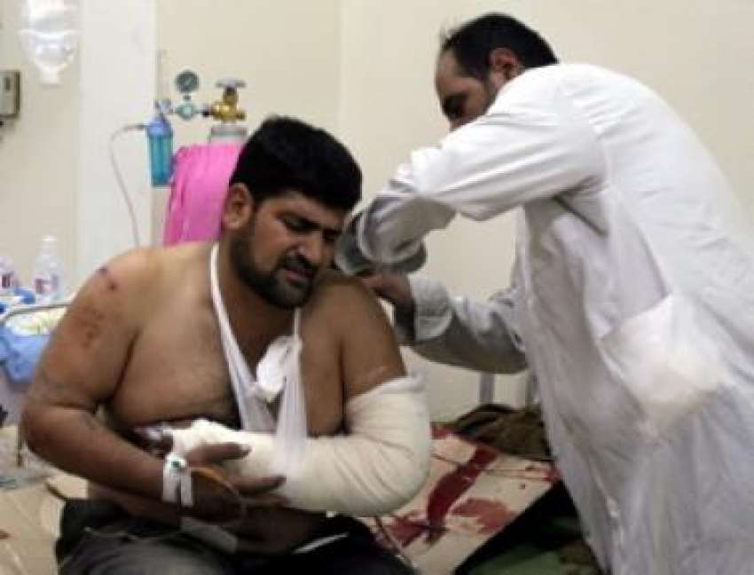 بغداد، خودکش حملے میں شدید زخمی ہونے والے ایک شہری کو ہسپتال ..