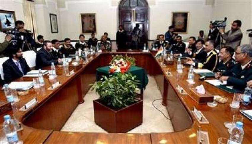 راولپنڈی، پاکستانی اور بھارتی وفود کے درمیان سرکریک مذاکرت ..