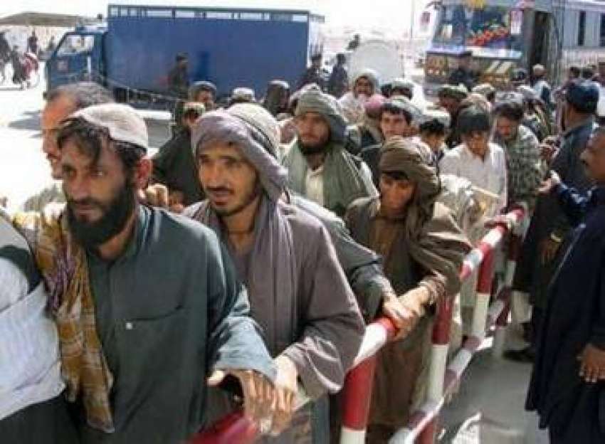 حکومت کی طرف سے رہائی پانے والے 126افغان شہری چمن افغان بارڈر ..