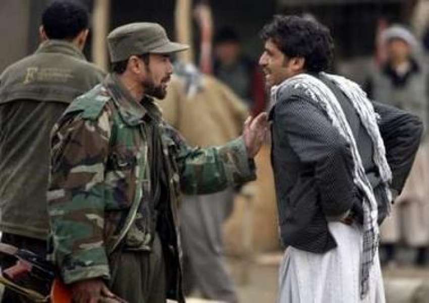 بگرام،ایک افغان فوجی خود کش بم حملے کے بعد بگرام ایئربیس ..