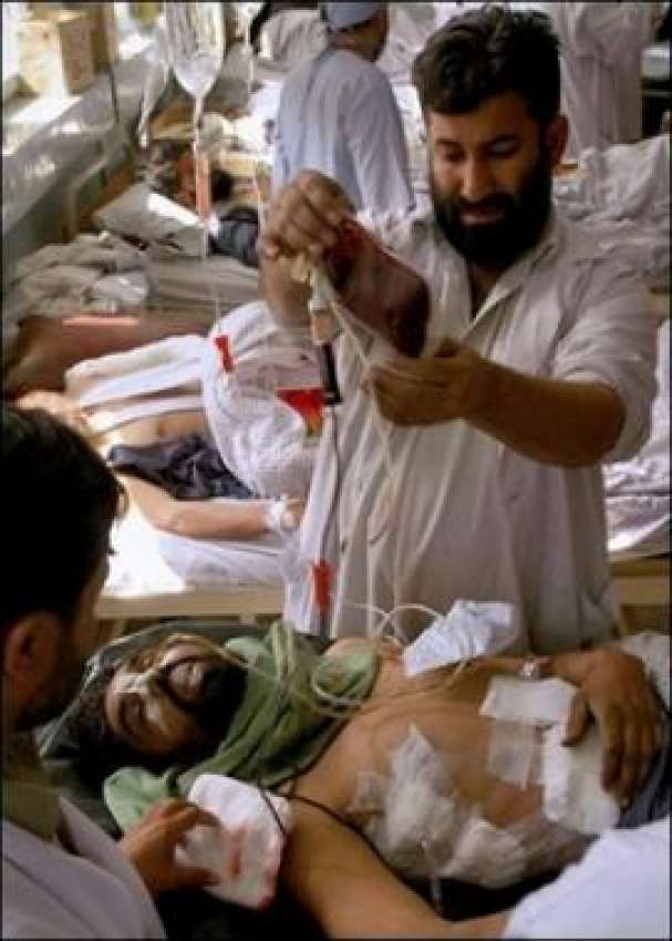 جلال آباد،ڈاکٹر امریکی فوجیوں‌کی فائرنگ سے زخمی ہونیوالوں‌کو ..