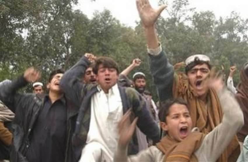 جلال آباد،افغان شہری امریکی فوجیوں کی فائرنگ کیخلاف احتجاجی ..
