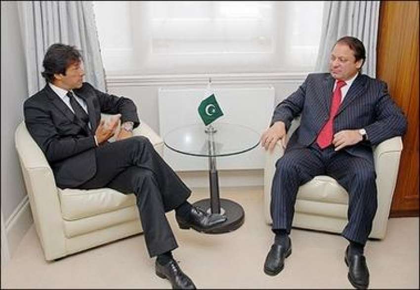 لندن،پاکستان تحریک انصاف کے سربراہ عمران خان مسلم لیگ ن ..