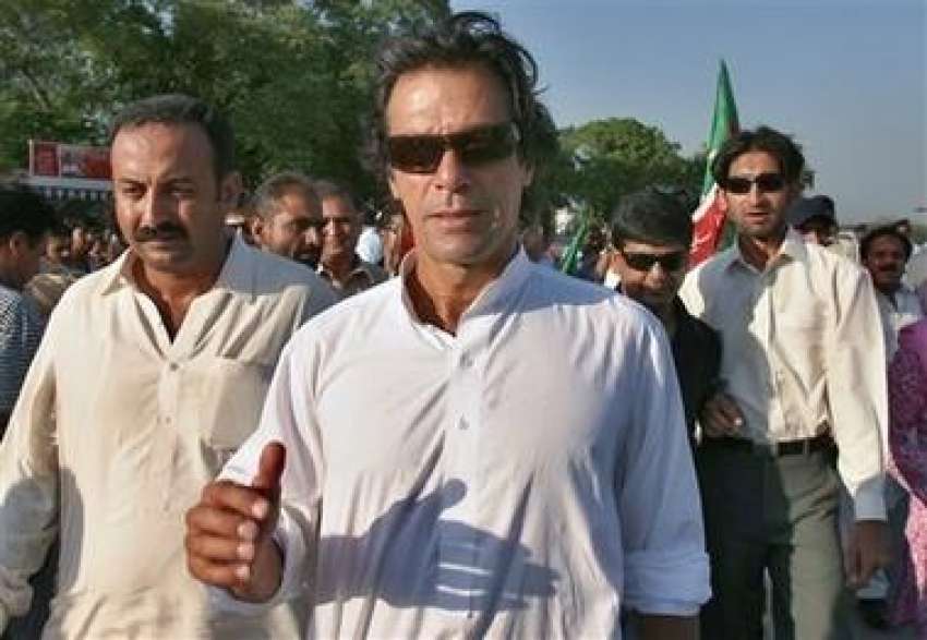 اسلام آباد،تحریک انصاف کے قائد عمران خان حکومت مخالف مظاہرے ..