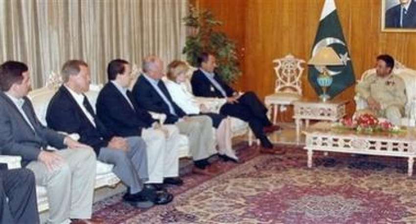 اسلام آباد،صدر جنرل مشرف امریکی کانگریسی وفد سے ملاقات ..