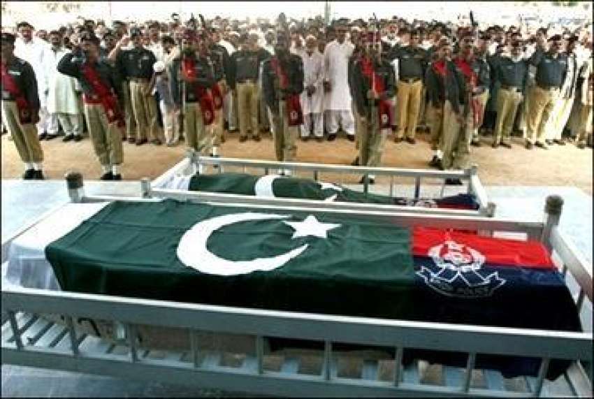 کراچی، خودکش حملےمیں جاں بحق ہونے والے پولیس اہلکاروں کی ..