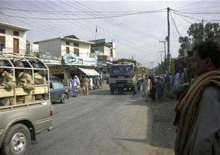 سوات، علاقے میں کشیدہ حالات کو کنٹرول کرنے کیلئے پاک فوج ..
