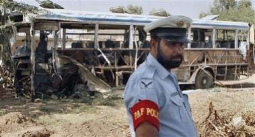 سرگودھا،پاکستان ائیرفورس کا ایک جوان خودکش حملے کا  نشانہ ..