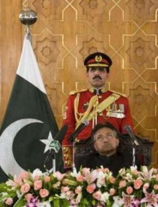 اسلام آباد،جنرل‌‌ریٹائرڈمشرف سویلین صدر کی حلف برداری ..