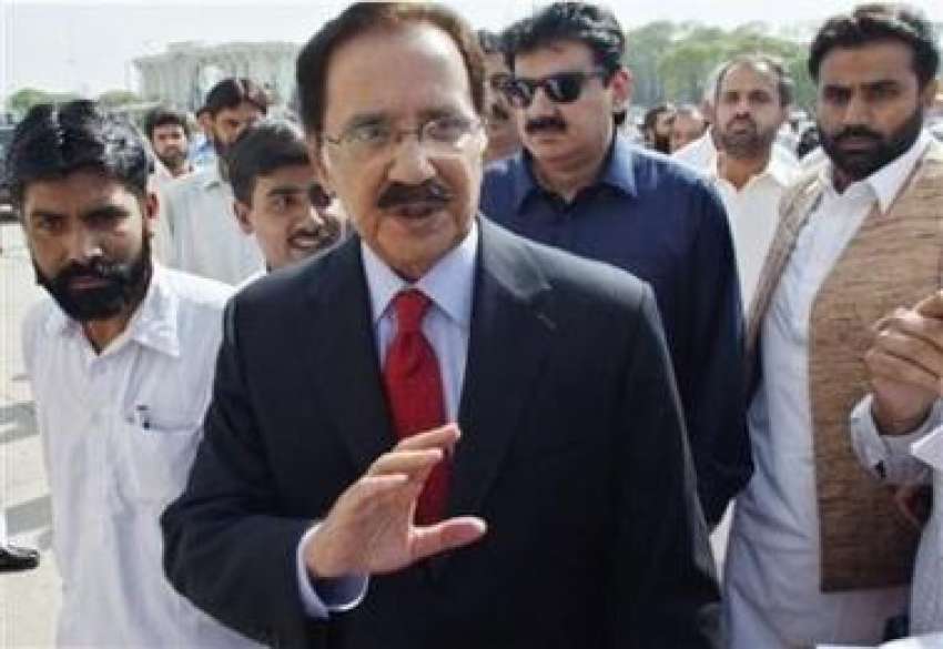 اسلام آباد،پیپلزپارٹی کے رہنما مخدوم امین فہیم قومی اسمبلی ..