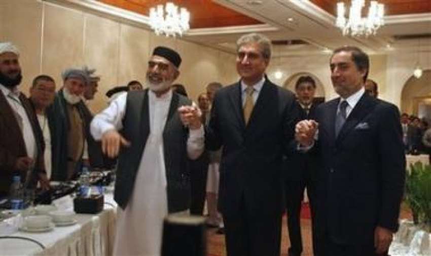 اسلام آباد: وزیر خارجہ شاہ محمود قریشی پاک افغان جرگہ کے ..