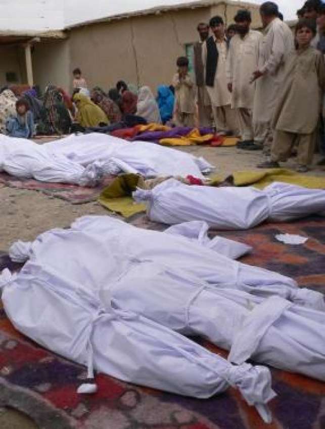 کوئٹہ،وادی ء زیارت می زلزلے کے بعد جاں بحق ہونے والے افراد ..