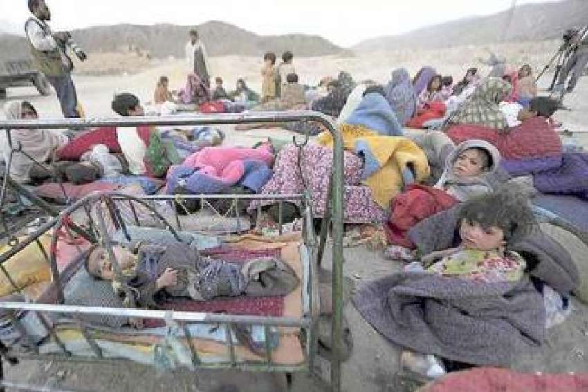 کوئٹہ،زیارت میں زلزلے سے متاثرہ افراد بے یارو مدد گار کھلے ..