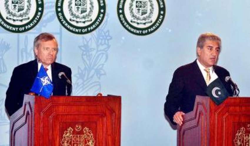 اسلام آباد،وزیرخارجہ شاہ محمود قریشی نیٹو کے سیکرٹری جنرل ..