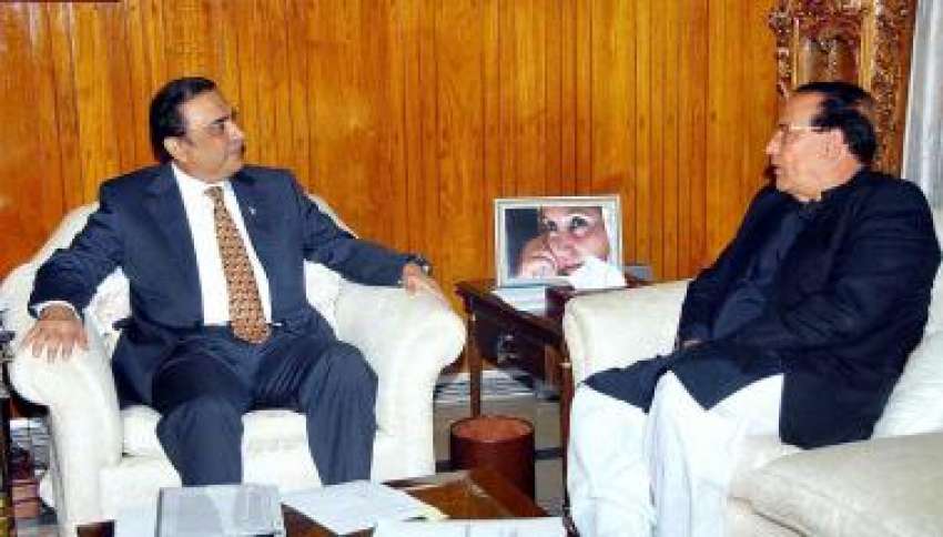اسلام آباد،گورنر پنجاب سلمان تاثیر صدر آصف زرداری سے ملاقات ..