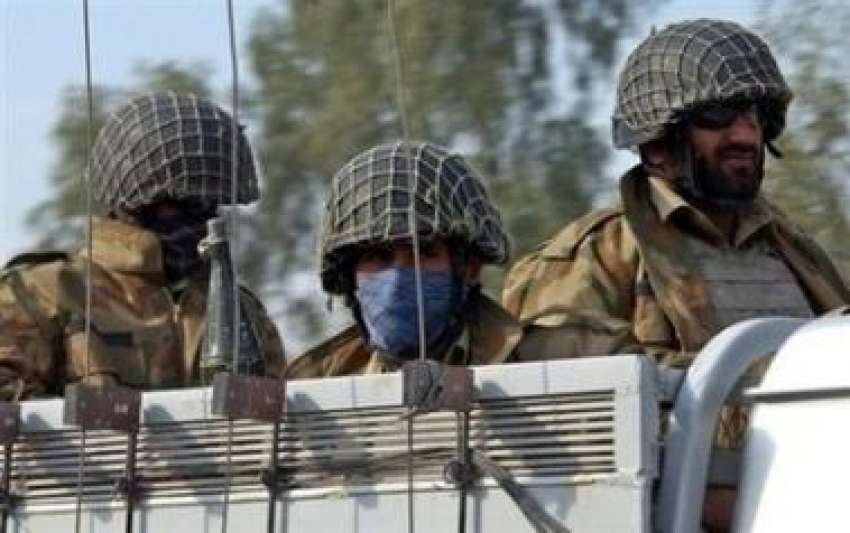 جمرود،پاکستانی فوجی شدت پسندوں کے خلاف آپریشن کے بعد واپس ..