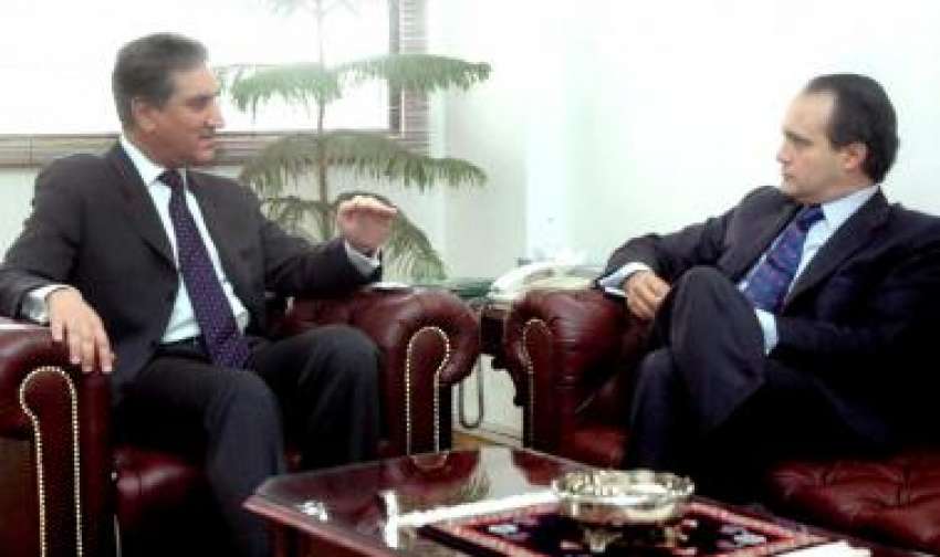 اسلام آباد، وزیرخارجہ شاہ محمود قریشی سے سپین کے سفیر ملاقات ..