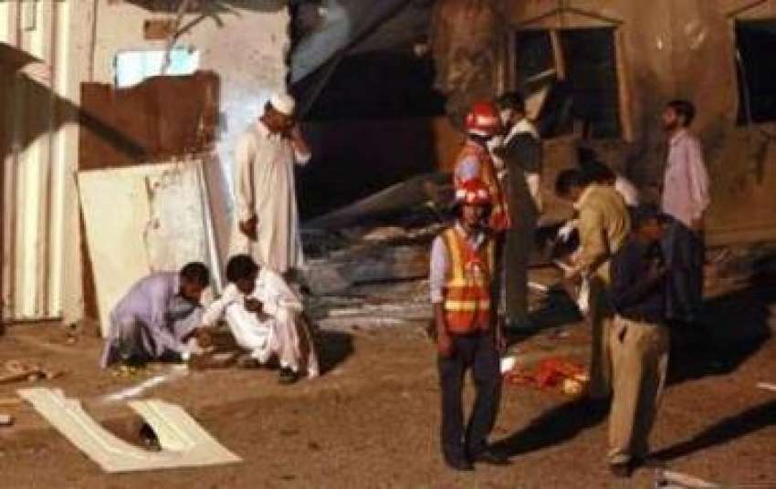 اسلام آباد،امدادی و پولیس اہلکار ریسکیو15کی عمارت پر خودکش ..