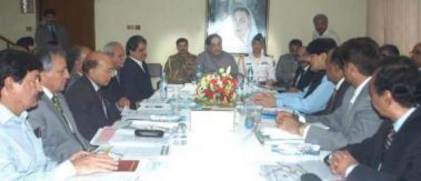 کراچی،صدر آصف زرداری پانی سے متعلق اعلی سطحی اجلاس کی صدارت ..