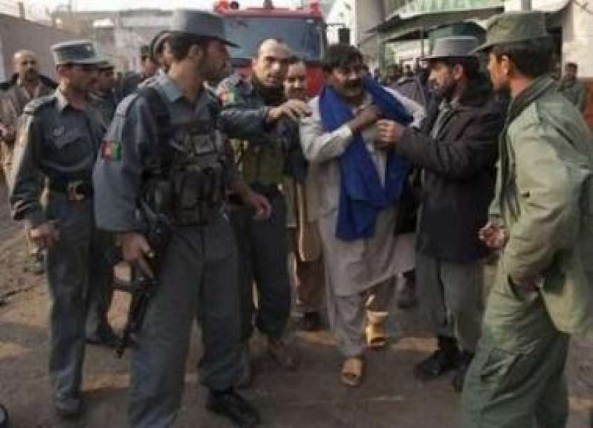 کابل،افغان سیکورٹی اہلکار اقوام متحدہ کے دفتر پر طالبان ..