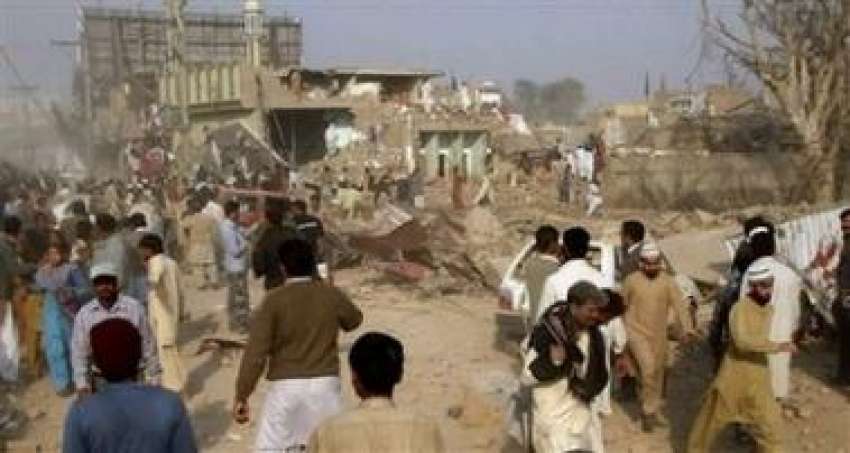 ڈیرہ غازی خان، کھوسہ مارکیٹ میں زور دار بم دھماکے کے نتیجے ..