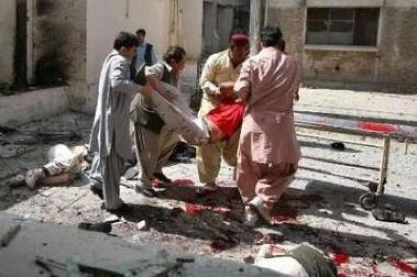 کوئٹہ، سول اسپتال کے باہر ہونیوالے خود کش دھماکے میں زخمی ..