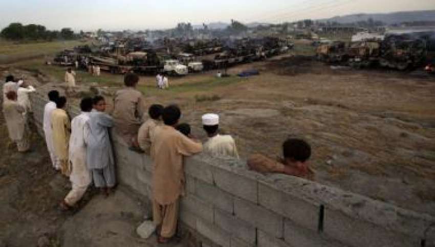 اسلام آباد،مقامی شہری نامعلوم افراد کے حملے میں تباہ ہونیوالے ..