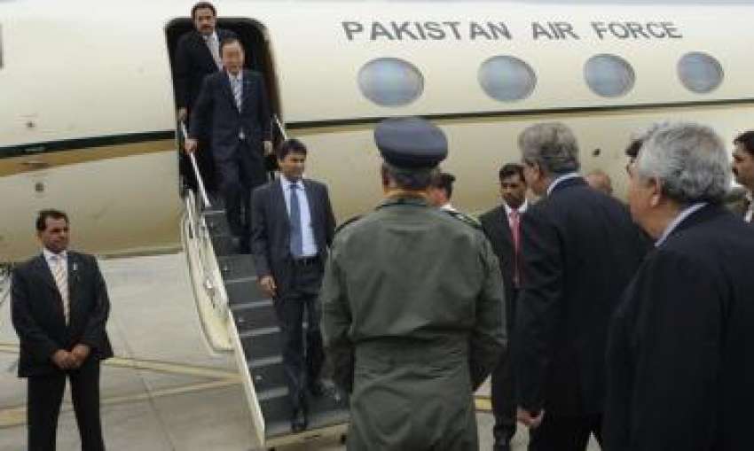 راولپنڈی، وزیر خارجہ شاہ محمود قریشی چکلالہ ایئر بیس پہنچنے ..