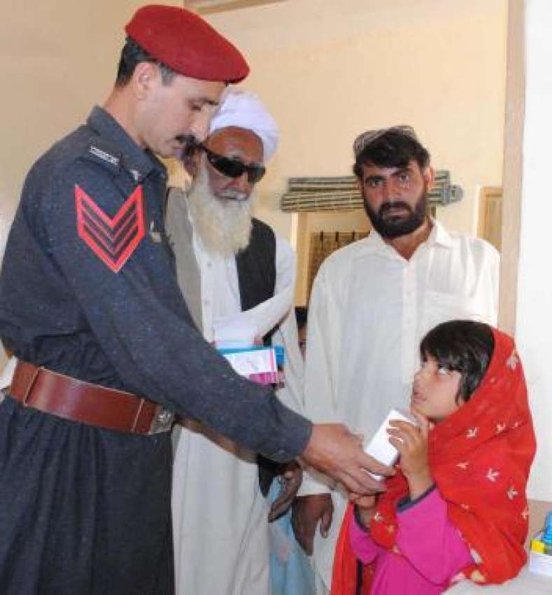 لورالائی، دکی کے علاقے بوگٹ میں فرنٹیئر کور بلوچستان کی ..