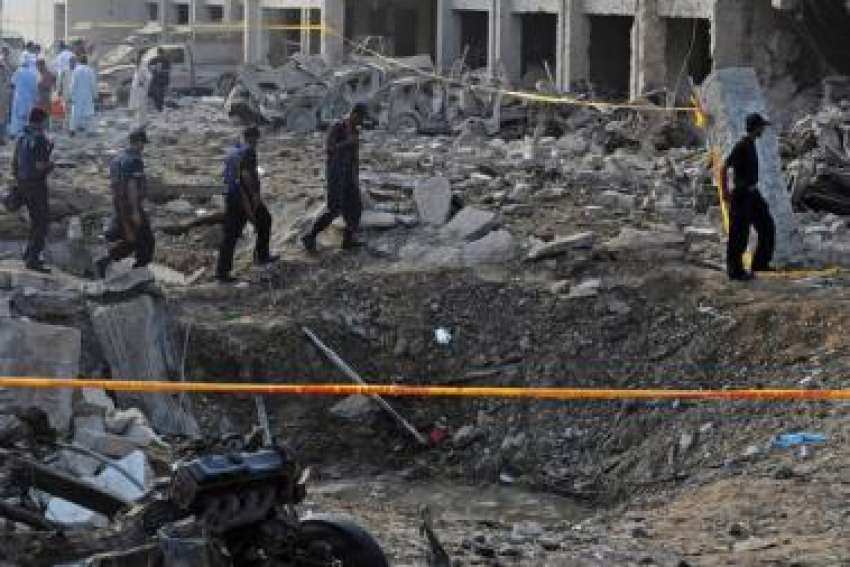 کراچی،پولیس اہلکار سی آئی ڈی کی عمارت پر ہونیوالے خودکش ..