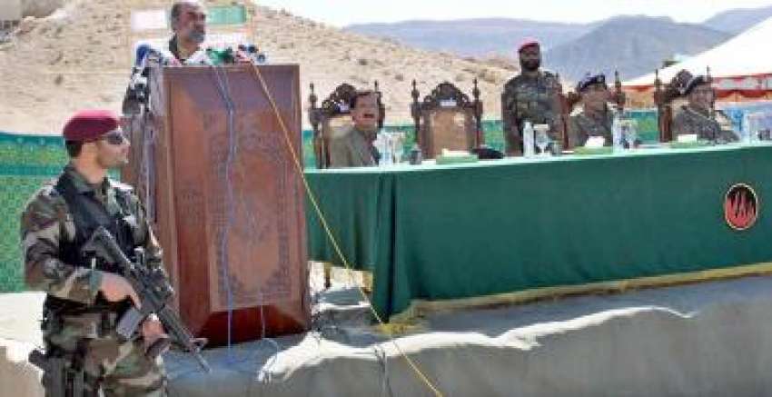 لورالائی، وزیراعلی بلوچستان نواب اسلم رئیسانی کاسہ ماربل ..