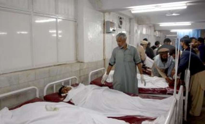 پشاور، اکبر پورہ اخون پنجو بابا مزار میں بم دھماکے میں شہید ..