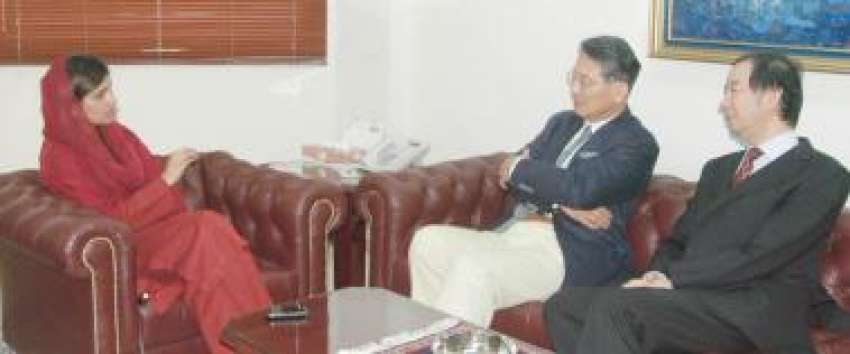 اسلام‌آباد، سابق جاپانی سفیر نوبوآکی تاناکا وزیر خارجہ ..
