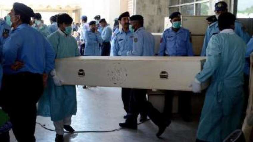 اسلام‌آباد، ریسکیو اہلکار طیارہ حادثہ میں جاں بحق ہونیوالے ..